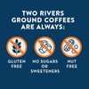 Two Rivers Coffee French Toast Flavored Ground Coffee Bag, 10
