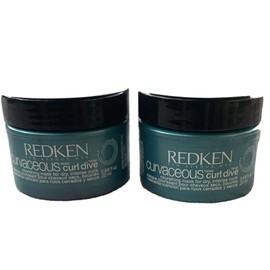 Redken Curvaceous Curl Dive Nourishing Mask 0.68 Oz Pack Of 2