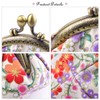 Oyachic Small Pretty Change Purse Floral Coin Purse Wallet Change