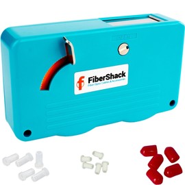 Fibershack - Fiber Optic Cleaning Box. A 2.5mm SC Fiber Cleaner & 1.25mm LC Fiber Cleaner. Our 500+ use Optical Connector Cleaning Tool is a Crucial Addition to Your Kit