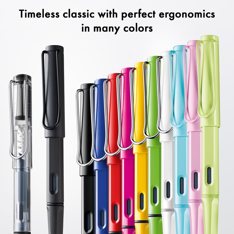 LAMY Safari Multicolor Set White, Extra Fine Point EF, Includes