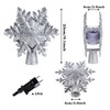 Homewit Christmas Tree Topper Projector Light Star Tree Topper for