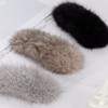 Lala 천연 밍크털 똑딱핀(LALA-H676) Natural Mink Fur Hair Clip (LALA-H676)