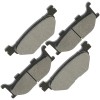 Caltric Front & Rear Brake Pads for Yamaha XVS1300A V-Star