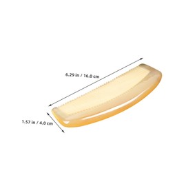 TOVINANNA Static Fine Tooth Horn Comb for Scalp Massage and Hair Styling Natural Horn Detangler Brush for Men and Women Compact Travel Friendly Hair Scalp Massager Tool