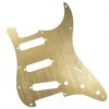Ploutone 11-Hole SSS Metal Strat Pickguard and Matching Back Plate