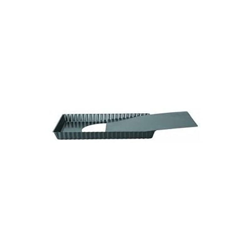 Ibili Quicheform-Set Moka, rechteckig, 28 x 20 cm, Stahlblech, schwarz,