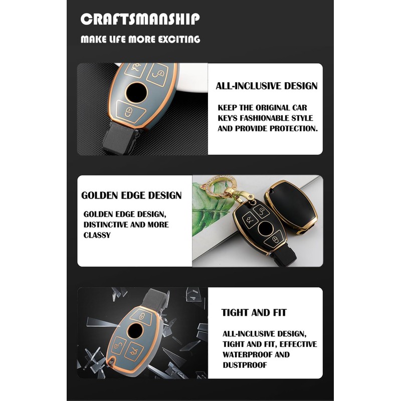 Ysbxitu Key Box Keyless Go Protection Car Key Case Key