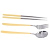 304 Stainless Steel Fork Spoon Chopsticks Set Flatware Reusable Utensils
