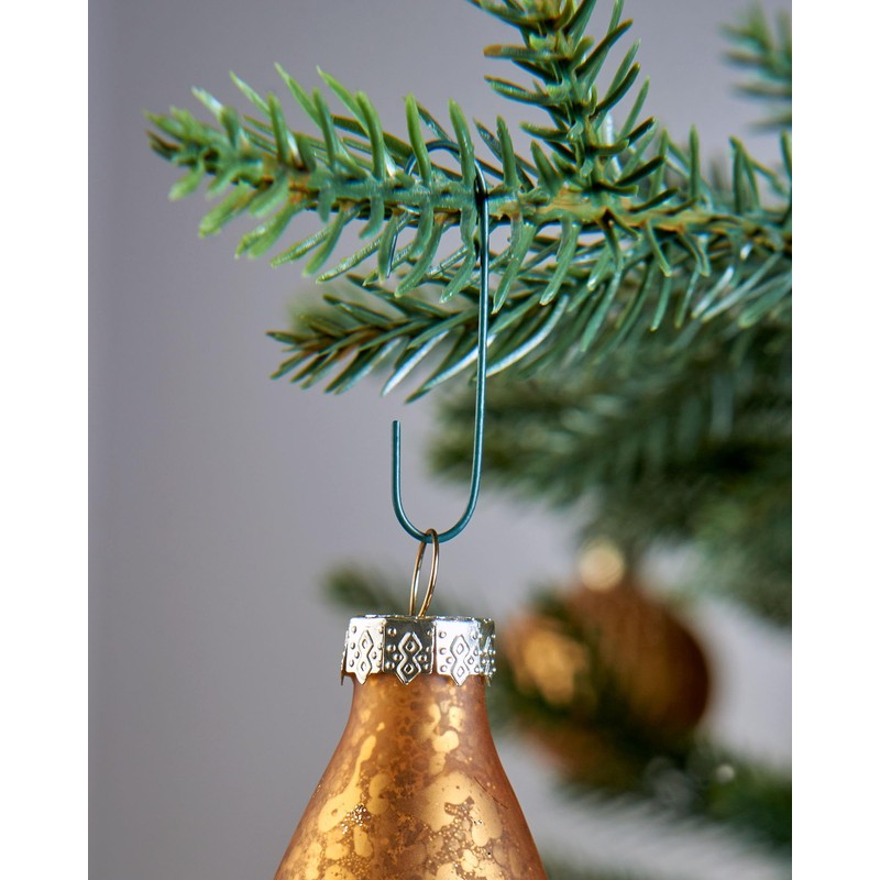 WeRChristmas Ornament Hooks, Green, Pack of 150, 3.5 cm