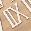 Wooden Roman Numerals Wood Numerics Numbers DIY Ornaments Craft Decoration