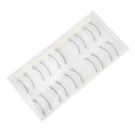 Baluue 10 Pairs Practice False Eyelashes for Eyelash Extensions Training Simulation Lashes for Beginners and New Learners Essential