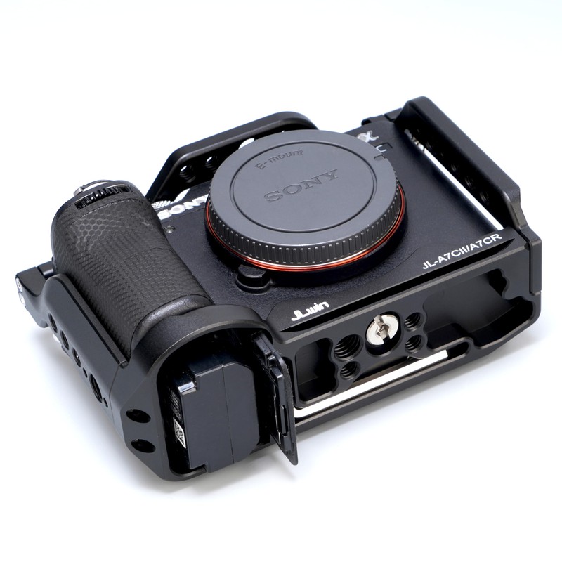 Hersmay A7CII/ A7CR Camera Cage with Top Handle, Aluminium Full