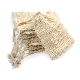 ZEPELOFFY Paquete de 10 bolsas de jabón de sisal, bolsa de ahorro de jabón para exfoliación, ducha, estropajo