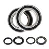 Silscvtt Front Wheel Bearing Seal Kits Replacement for Honda TRX420