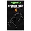 Korda Straight Point Micro Barbed Qty 10 (Size 4)