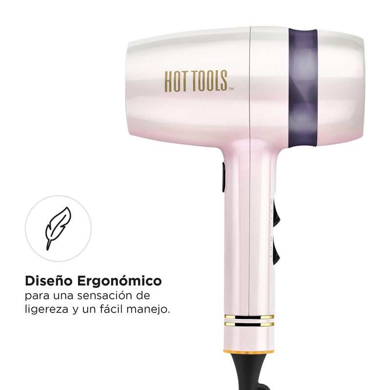 Hot Tools Secadora Sileciosa Quietair™ Colección Lavender