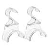 Hohopeti Acrylic Purse Organizer Hangers Set of 2 Hanging Hooks