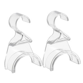 Hohopeti Acrylic Purse Organizer Hangers Set of 2 Hanging Hooks for Handbags Bags Tote Backpack Modern Space-Saving and Scratch-Proof