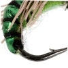 CORHAD 10pcs High-Realism Bionic Fishing Hooks for Bass and Trout