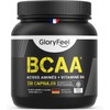 BCAAs (330 Capsules), Highly Dosed Essential Amino Acids, Contains Leucine, Valine and Isoleucine with Vitamin B6, Highly Bioavailable, Against Fatigue*, No Flavors and Additives