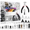 MAPVOLUT 280-Piece Universal Zipper Repair Kit - Fix Jackets, Luggage,
