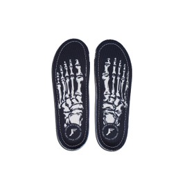 Kingfoam Footprint Insole Technology Orthopaedic Insoles Skeleton Black 13/13.5