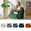 MAXYOYO Sherpa Bean Bag Chair, Boucle Tufted Bean Bag Couch,