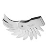 Stainless Steel Radius Fillet Gauge External Internal Concave Convex Measuring