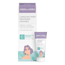 Mom to Mom Lanolina Protectora de Pezones para Lactancia, 20g