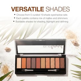 Palladio Eyeland Vibes Paleta de Sombras de Ojos Paradise 10 Tonos                                                                                    