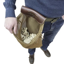 Acropolis Morel Mushroom Hunting Bag - Food Bag for Morels - Mushroom Hunting Bag Picking - Haversack Cross Bag - Food Bag for Hiking, Morel Mushrooms, Camping, Hunting, Khacki, Medium, Khacki