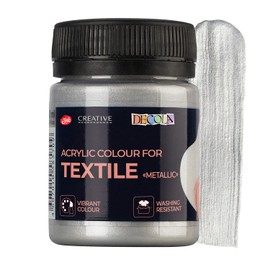 Nevskaya Palitra Gold Acrylic Colours for Textile Decola in Plastic Jars 50 ml