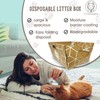 Cats Desire - 10 Trays, Disposable Litter Boxes for Cats