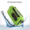 Emergency Radio Hand Power Generation Solar Radio with LED Flashlight
