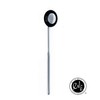 Elite Medical Instruments EIH-716-Black Babinski Reflex Hammer, Black