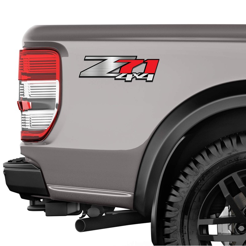 Z71 4x4 (Set of 2 Decals) - F - 1500