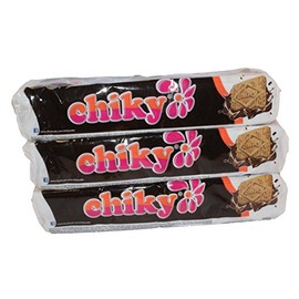 Pozuelo Chiky 16.9oz Cream Covered Cookies From Costa Rica (Pack of 3) (Chocolate)