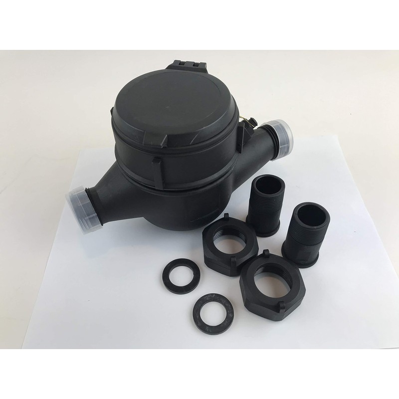 DAE MJP-75 NSF61 Non Lead Potable Plastic Water Meter, 3/4"