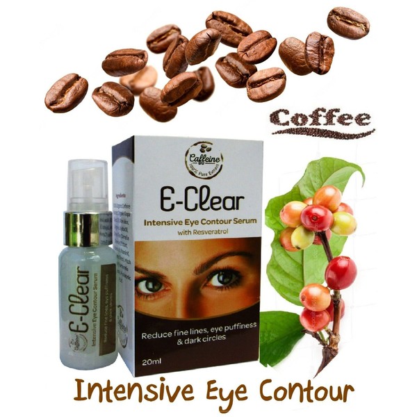 Hyaluronic Acid Cafeine Intensive Eye Serum Dark Circles Puffy Baggy Eye