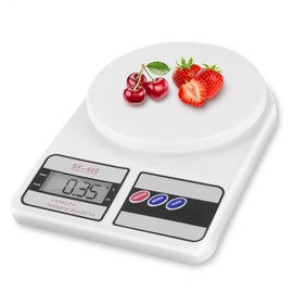 Vagalbox Báscula Cocina Digital Electrónica Cocina De 1g A 10kg,Portatil Precision Báscula Cocina,Medir alimentos de dieta, Hornear,Mini Balanza Cocina Con Pantalla LCD Precisa