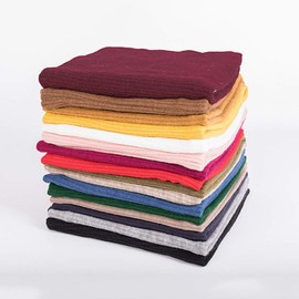 BESPORTBLE Cold Scarf Double-Layer Windproof Neck Warmer for Fall Soft Chunky Collar Scarf Thick Fluffy Lining Fits Yellow