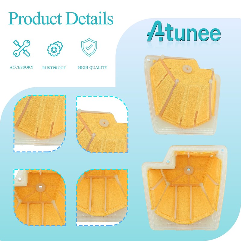 Atunee Air Fuel Oil Filter Line Kit for Stihl MS270