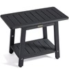 HDPS Shower Bench Seat for for Inside Shower, Waterproof Shower