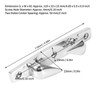 Mooring Cleat, 4.69 inch Boat Bow chocks Fairlead Left Right