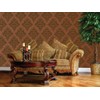 Large Wall Damask Stencil Faux Mural Design #1005 10" x