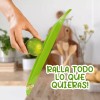 J.H. Company Rallador 3 En 1 Verduras Rebanador Manual Plano