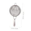 Ciieeo 1Pc Stainless Steel Tea Infuser with Ceramic Handle Fine