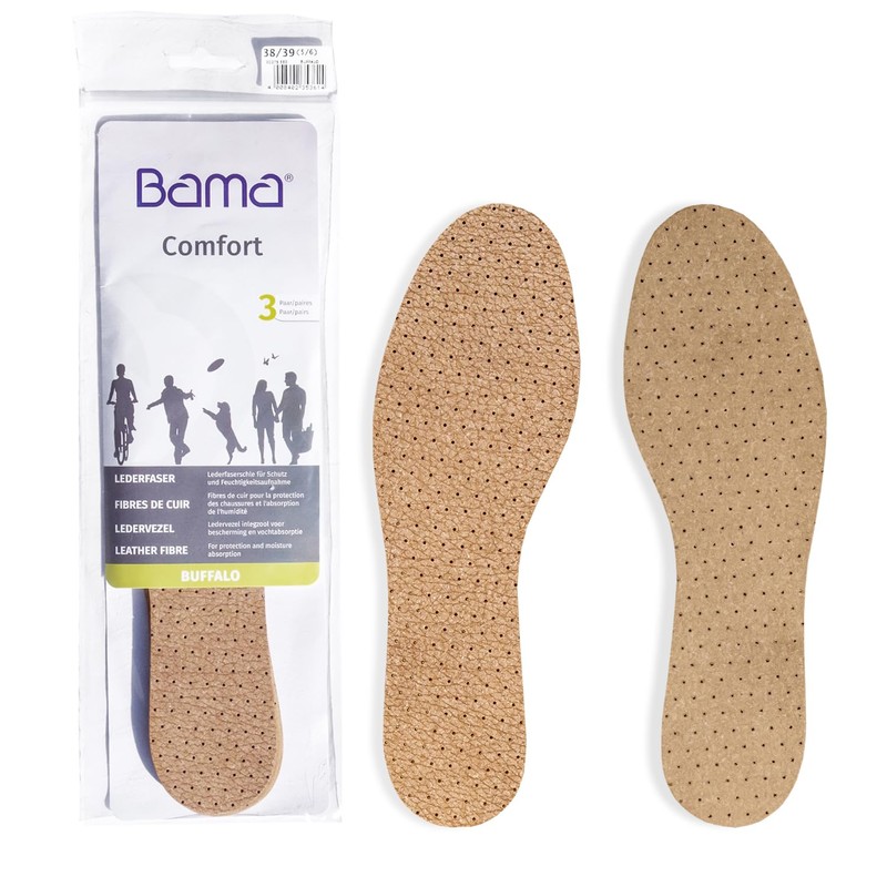 Bama BUFF12380 BUMA Buffalo Insole (Pack of 3) UK 5-6