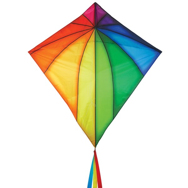 In the Breeze 3506 — Rainbow Stained Glass 46-inch Diamond